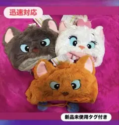 新品未使用♡ディズニーおしゃれキャットファンキャップ3点セット