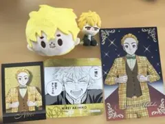 ウィンブレ 楡井秋彦 ポストカード ちょこラバ フェイスぬいぐるみ コースター等