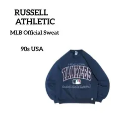 ラッセルアスレチック MLBヤンキース スウェット 90s USA製