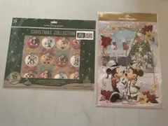 東京ディズニーリゾート クリスマスクリアファイル 2枚セット　サイン付き
