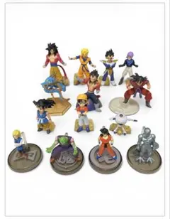 ドラゴンボール ミニフィギュア 10体セット 台座付き - メルカリ
