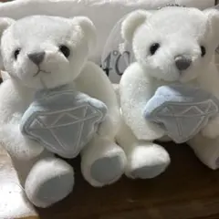 新品　Canal4℃ ベア　リングピロー　ペアセット