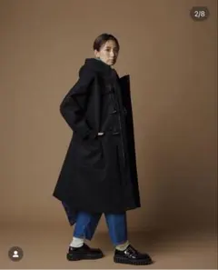 【美品】FORME 黒 ダッフルコート サイズ1 東原亜希 フォルム FORME 東原亜希 ダッフルコート ロングコート 黒 - メルカリ