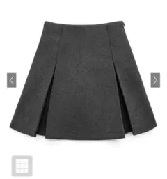 グレイルの ボックスプリーツスカート