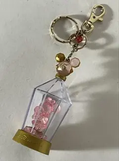 東京ディズニーシー15周年　ミニーの光るアクリルキーホルダー　ライトキーホルダー