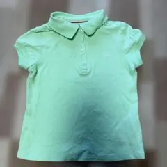 トミーヒルフィガー　ポロシャツ　ミントグリーン90cm