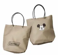オトナミューズ7月号付録　コールマン/ディズニー両A面トートバッグ