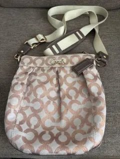 COACH ロゴパターン ショルダーバッグ
