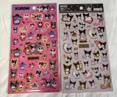 新品未使用　サンリオ　クロミちゃん　キャラクターシール 2シートセット