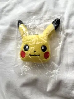 ピカチュウフェイスマスコットキーホルダー