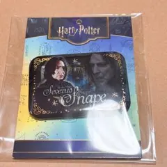 セブルス スネイプ ビッグ グリッター スクエア缶バッチ ハリーポッター