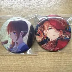 プロセカ　望月穂波　グリッター缶バッジ　グリ缶　49b 50b