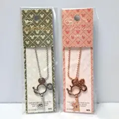 ミッキー&ミニー キーメタルチャーム セット