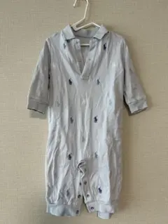Ralph Lauren ライトブルー ロンパース 70