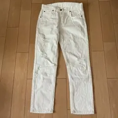 Lee 白　ダメージデニムのサムネイル