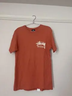 STUSSY オレンジ Tシャツ S