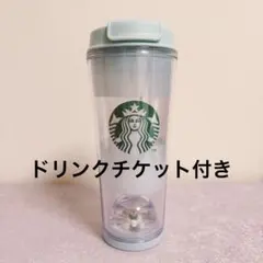 スタバ×ジェラピケ ベアスノードームボーダータンブラーミントグリーン