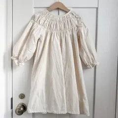 韓国子供服 oatmeal ワンピース 100