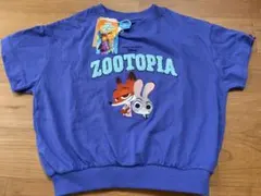【新品未使用タグ付き】ズートピア 半袖Tシャツ　120cm しまむら