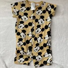 H&M ベビー　半袖ロンパース　ミッキー　ディズニー