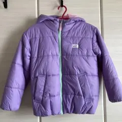 紫色 フード付きジャケット