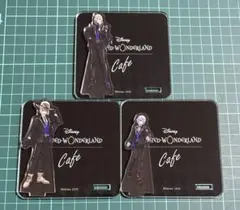 ツイステ カフェ アクリルスタンドコースター ポムフィオーレ寮セット