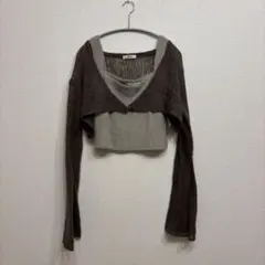 one after another nice claup ニット