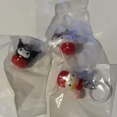 サンリオ いちごめじるしアクセサリー ウサハナ クロミ シナモロール