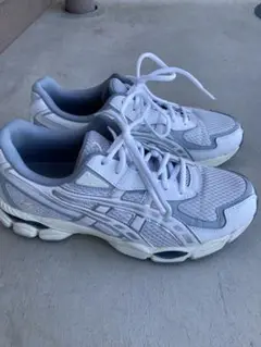 アシックス　GEL NYC 2055 GLACIER GREY/WHITE