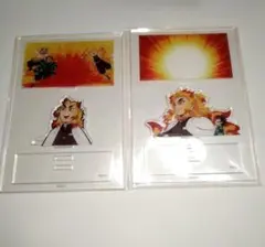 鬼滅の刃 劇場版 無限列車編 ランダムミニアクリルジオラマ アクスタ　2種