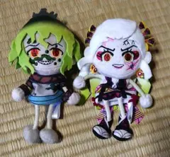 鬼滅の刃 堕姫 妓夫太郎 もちころりん ぬいぐるみ マスコット