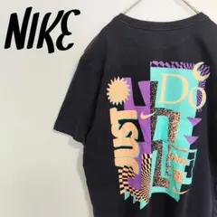 NIKE JUST DO IT Tシャツ ブラック ロゴ ナイキ 黒