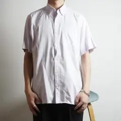 BURBERRY LONDON 半袖 ボタンダウンシャツ 薄チェック /IW19