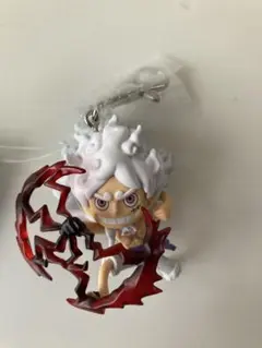ワンピース　フィギュアキーホルダーvol６　モンキーDルフィ　ニカ