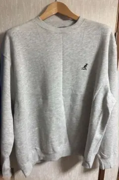 KANGOL MONO-MART クルーネック スウェット グレー XLのサムネイル
