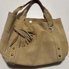 スエード風バック