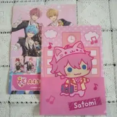 すとぷり　クリアファイル　さとみくん　ミニキャラ