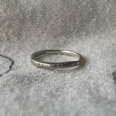 NOJESS SILVER シルバー リング 指輪 3号　ピンキーリング