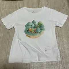 ポケモンセンター　限定　Tシャツ　110 森のかくれんぼ　ピカチュウ