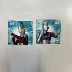 ウルトラマン　ステッカー　ソフビ