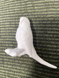 ホワイト鳥の陶器置物のサムネイル