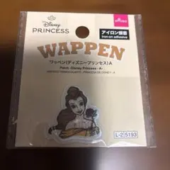DAISO ディズニープリンセス ワッペン 4点セット