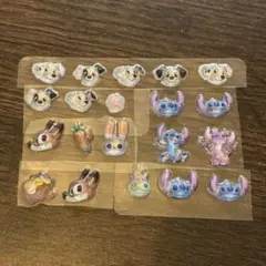 ボンボンドロップシール ディズニー おすそ分け ズートピア 101 スティッチ