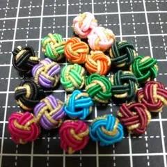 水引2色 玉結び 金カラフル