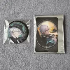 無期迷途　カラオケの鉄人 ビジュアルカード　缶バッジ Mr.Fox Mr.Fox 無期迷途 カラオケの鉄人 缶バッジ ビジュアルカード カラ鉄