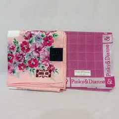 ハンカチ2点セット　ANNA SUI Pinky&Dianne レディース