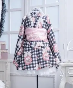 パルエルフィー リボン浴衣ドレスセット - メルカリ