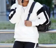 フリースパーカー パーカー