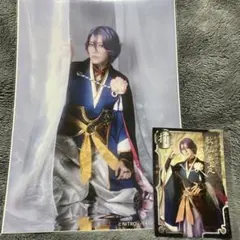 舞台 刀剣乱舞 刀ステ 禺伝 歌仙兼定 A4サイズブロマイド　刀帳ブロマイド