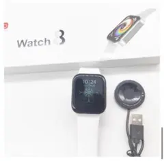 スマートウォッチ i8 PROMAX　防水IP67　ホワイトのサムネイル